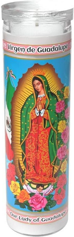 Virgen de Guadalupe Candle