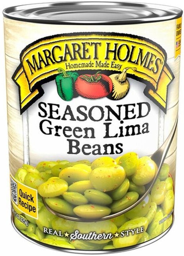 Seasoned Medium Green Lima Beans