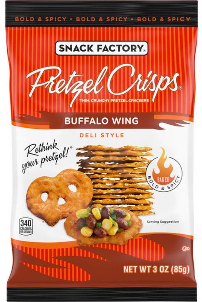 Buffalo Wing Pretzel Crisps