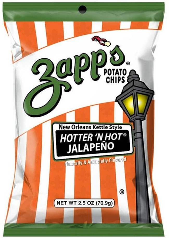 Hotter 'N Hot Jalapeno New Orleans Kettle Style Potato Chips