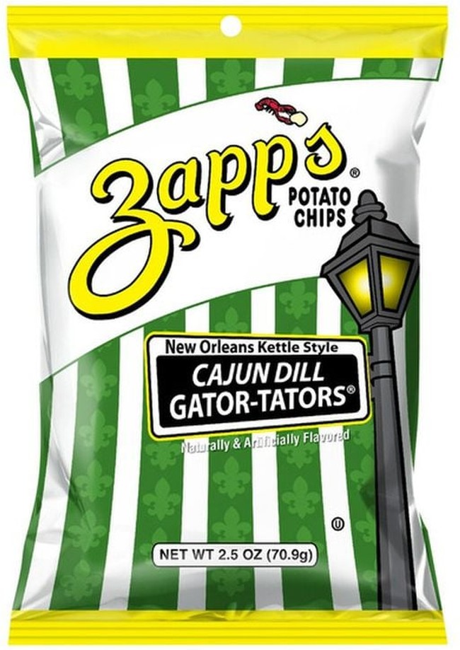 Cajun Dill Gator-Tators New Orleans Kettle Style Potato Chips