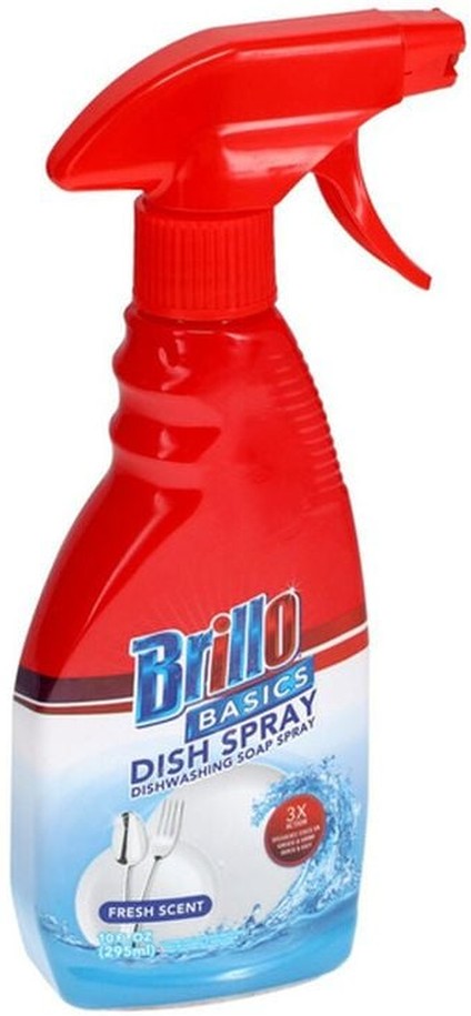 Basics Dishwashing Soap Spray, Fresh
