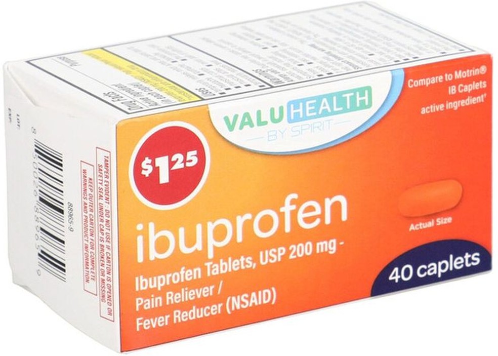 Ibuprofen Caplets