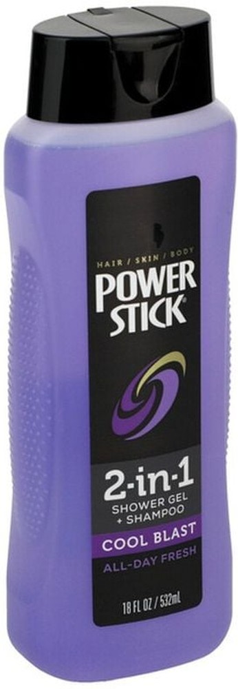 Shower Gel + Shampoo, 2 in 1, Cool Blast