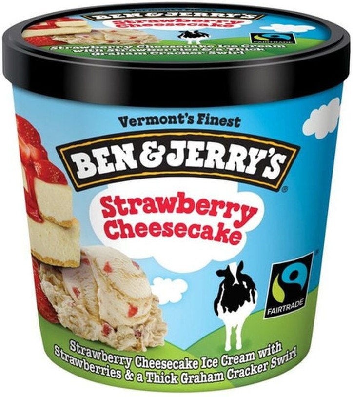 Ice Cream Strawberry Cheesecake
