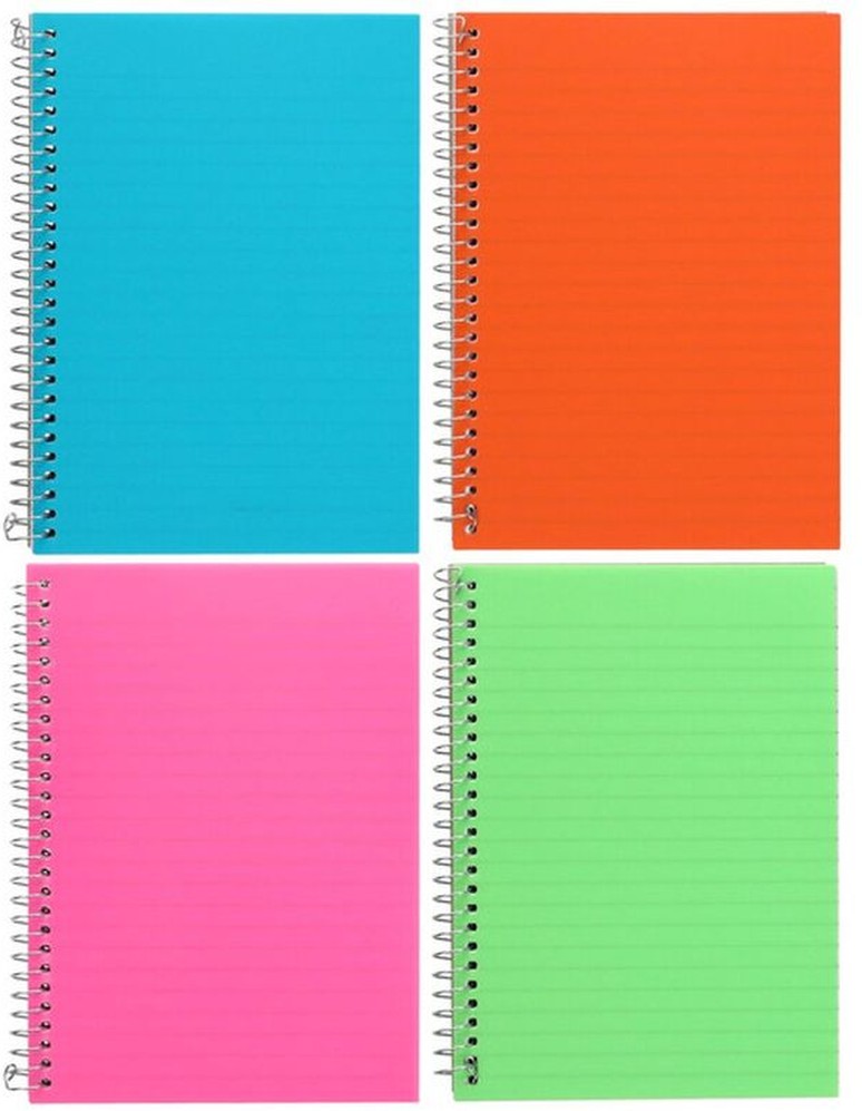 Neon Spiral Notebooks