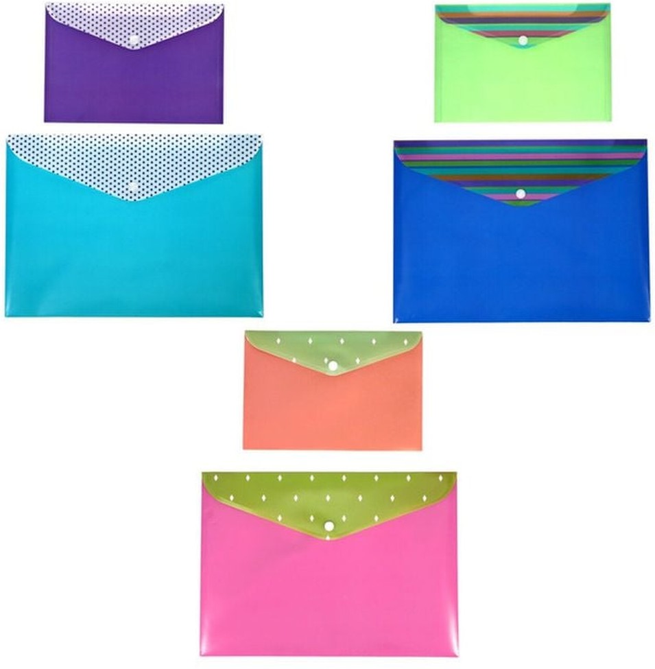 Polypropylene Button Envelopes