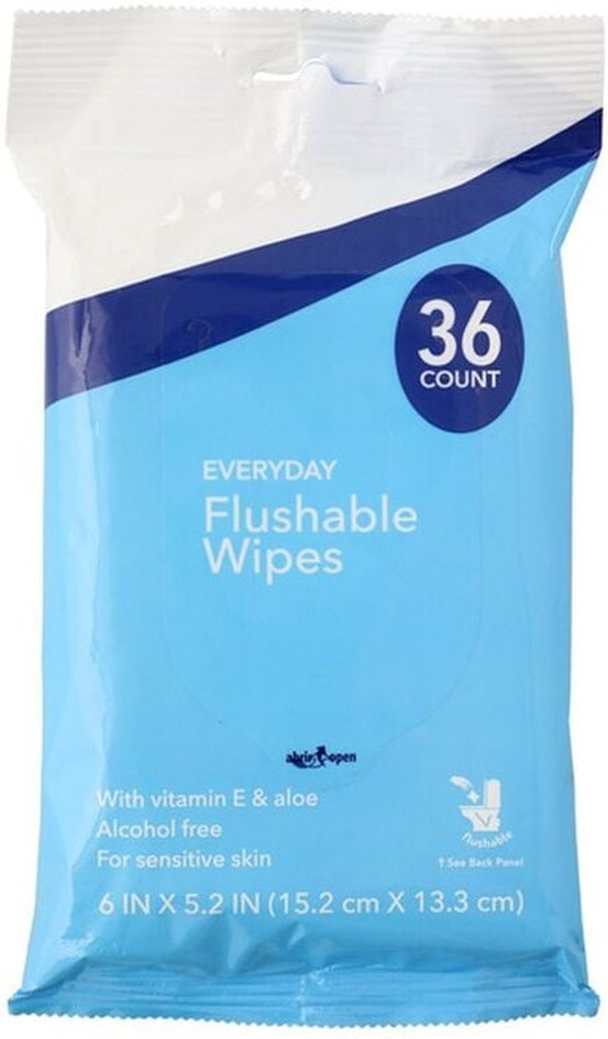 Everyday Flushable Wipes