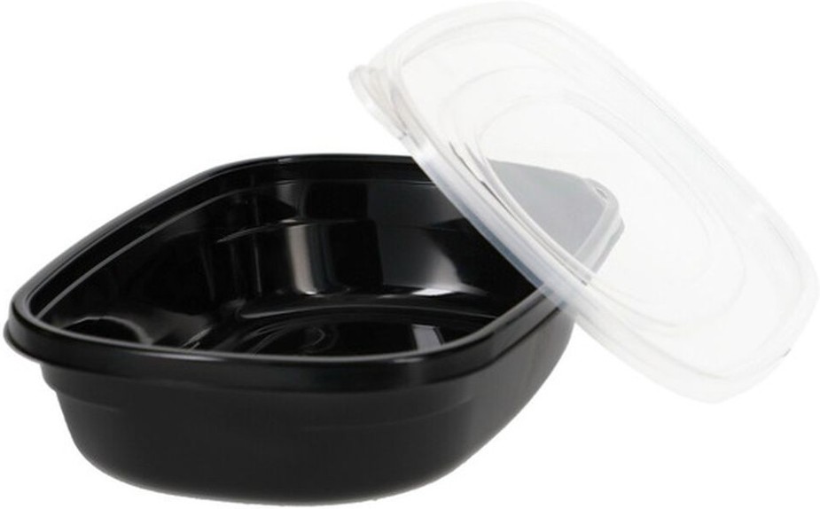 4-Cups Rectangular Storage