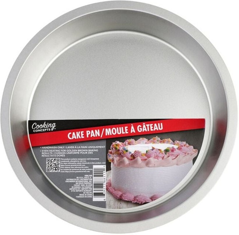 8" Round Tin Cake Pans