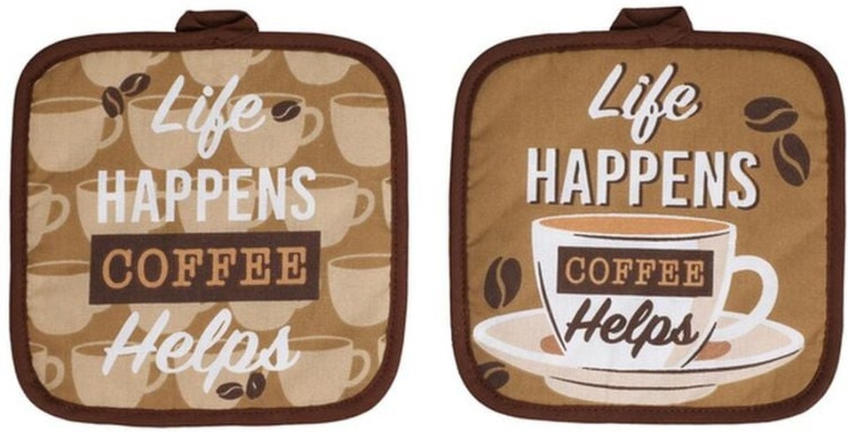 Coffee Themed Pot Holders