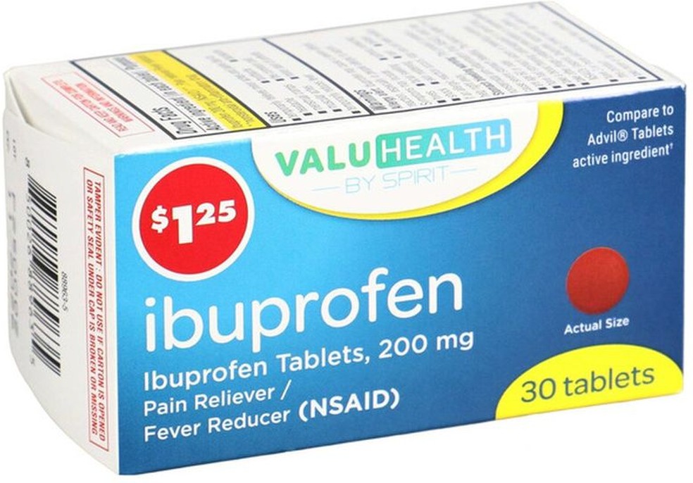 Ibuprofen 200 Mg Pain Reliever/fever Reducer (nsaid) Tablets