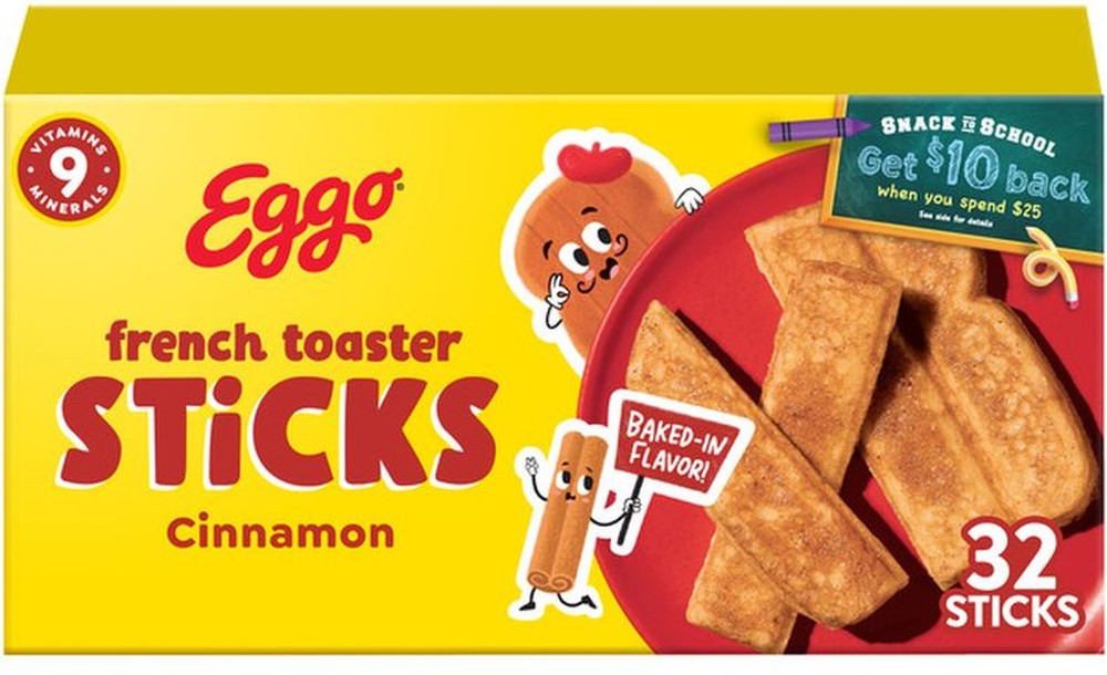 Frozen French Toast Sticks, Frozen Breakfast, Breakfast Food, Cinnamon