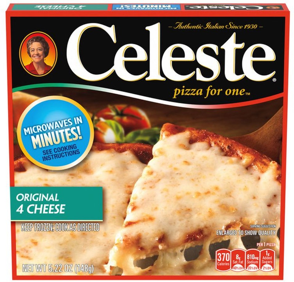 Original 4 Cheese Pizza for One Individual Microwavable Frozen Pizza