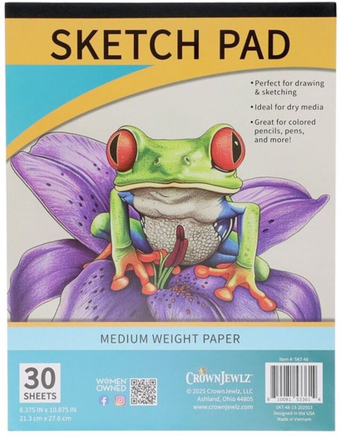 Medium-Weight Perforated Sketch Pads