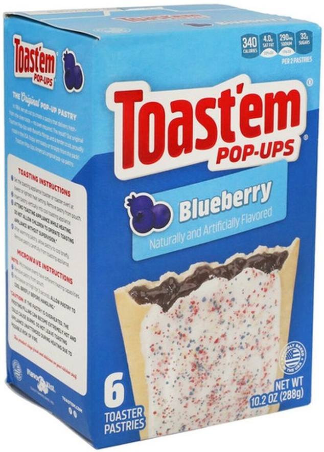 Pop-ups Toaster Pastries, Blueberry