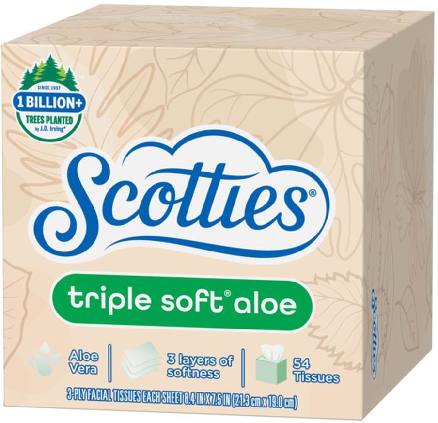 Facial Tissue, Soothing Aloe, 3-Ply