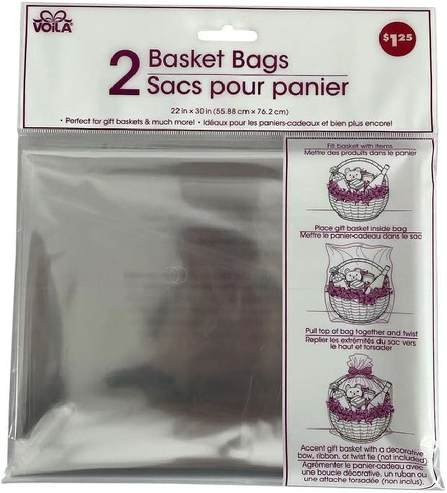Clear Bag A Basket
