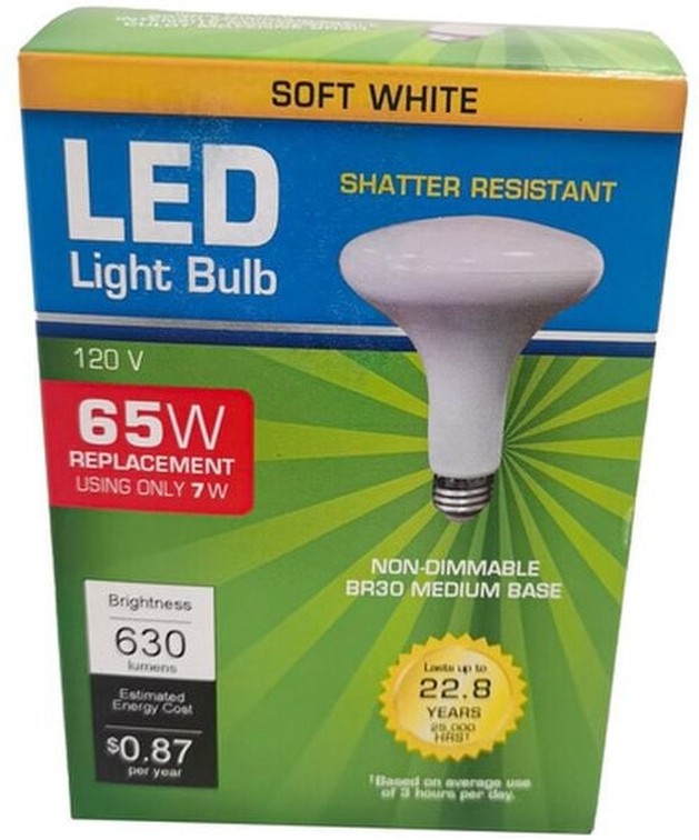 65w Replacement Floodlight Bulb-led