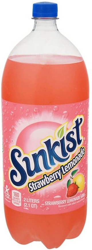 Strawberry Lemonade Soda