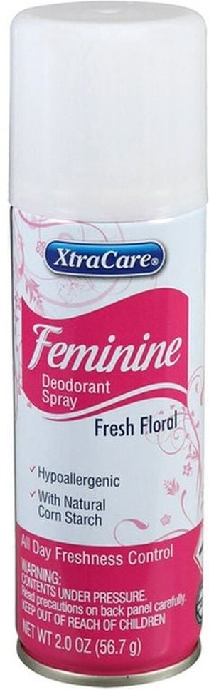 Feminine Deodorant Spray, Fresh Floral