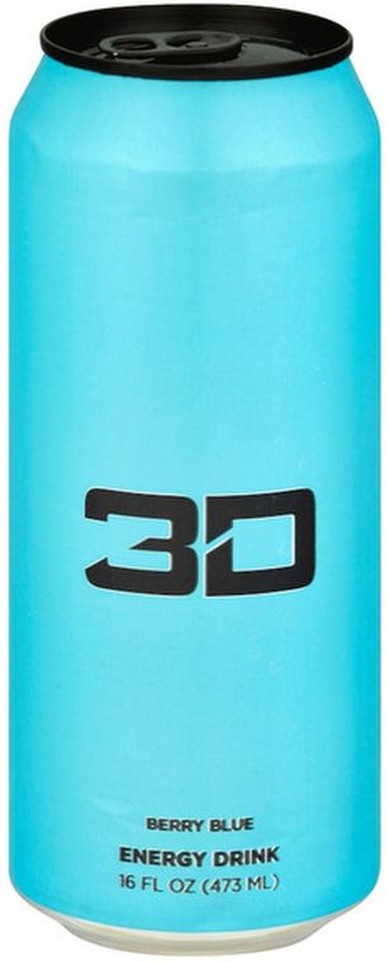 Energy Drink, Berry Blue