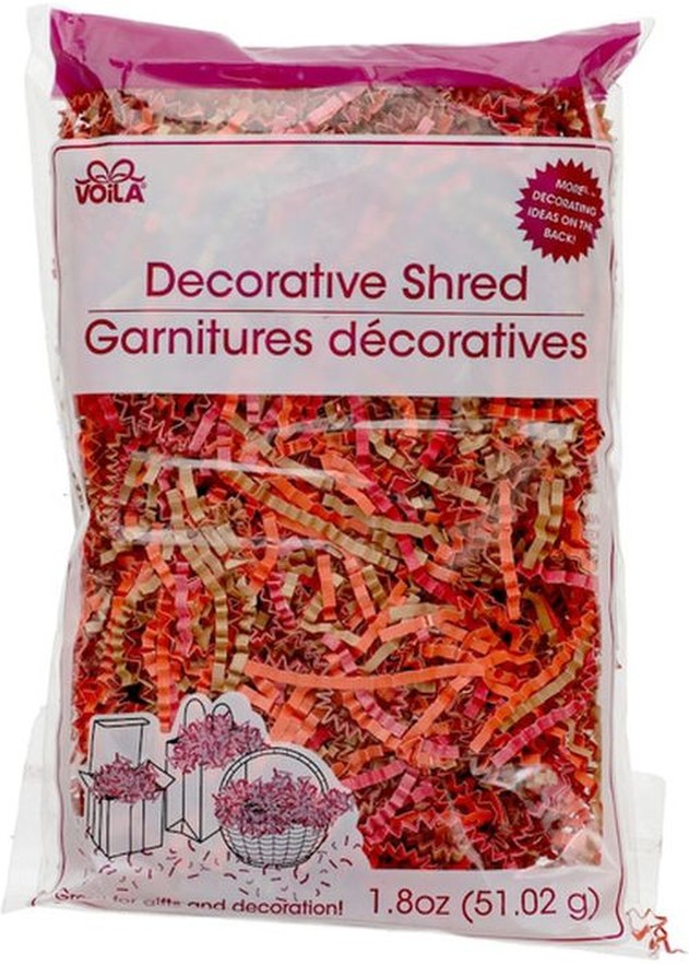 Fall-Blended Crinkle Paper Shreds - Multicolored
