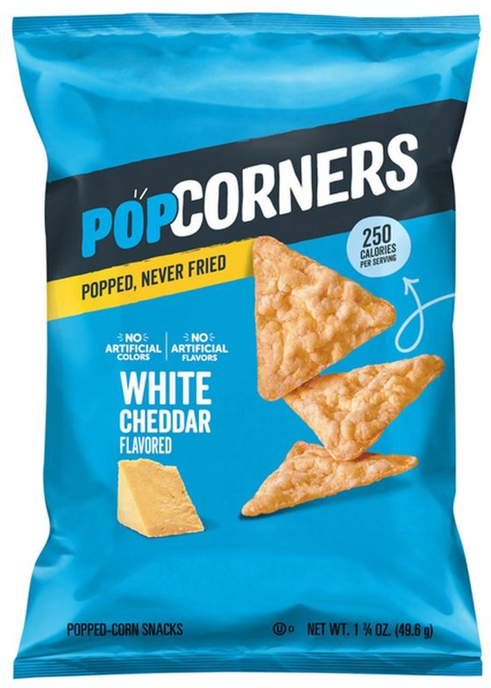 Popped-Corn Snack, White Cheddar Flavored