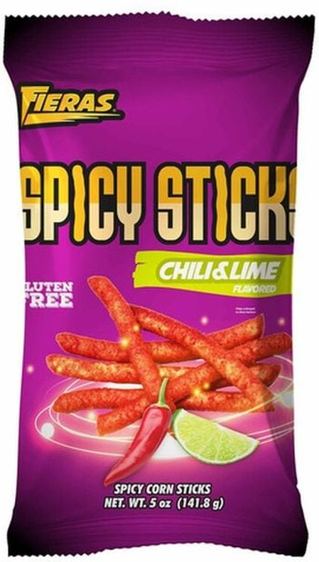 Chili & Lime Spicy Stick Corn Tortilla Chips