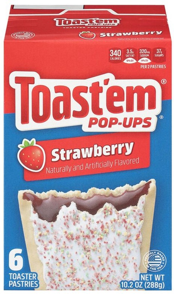 Pop-ups Toaster Pastries, Strawberry
