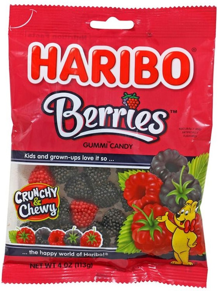 Gummi Candy, Raspbeeries