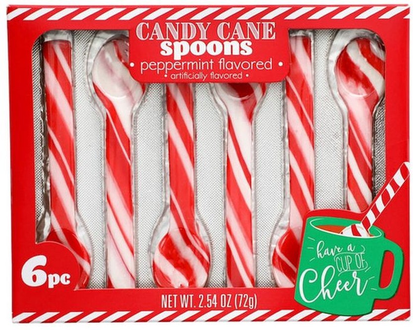 Peppermint Candy Cane Spoons Boxes