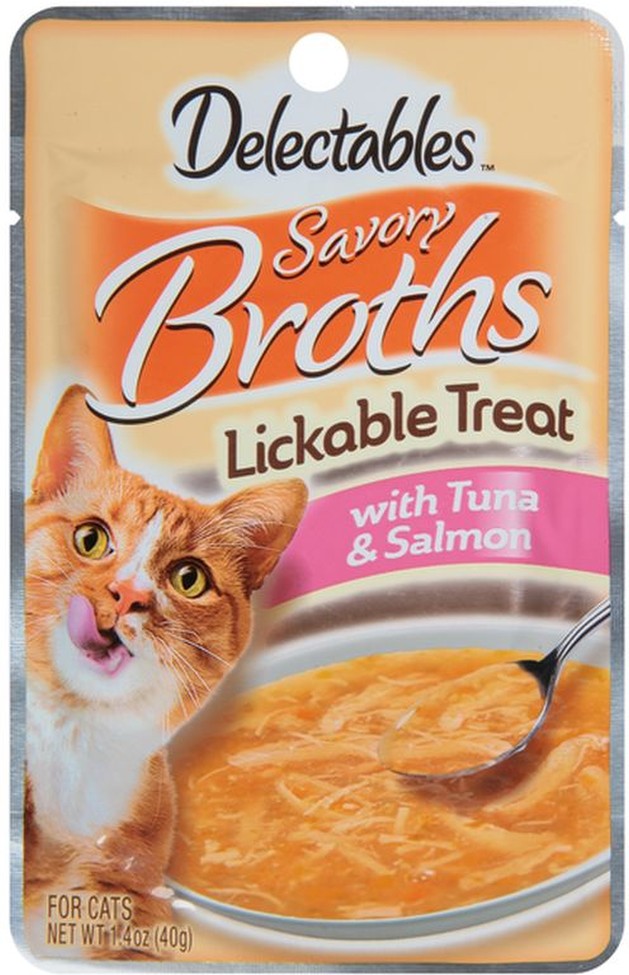 Savory Broth Tuna & Salmon Lickable Cat Treat