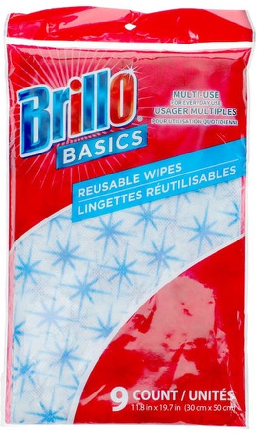 Basics Multi-Use Reusable Wipes