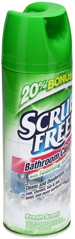 Foam Bathroom Cleaners Cans