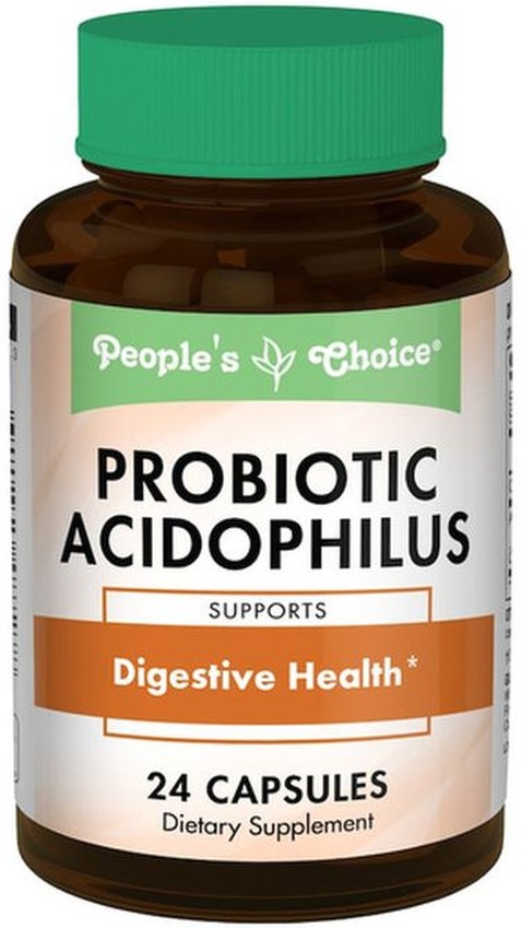 Probiotic Acidophilus Supports A Healthy Digestion Dietary Supplement Capsules