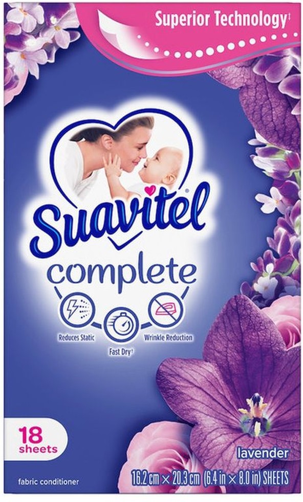 Fabric Softener Dryer Sheets, Lavender