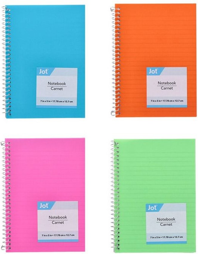 Neon Spiral Notebooks