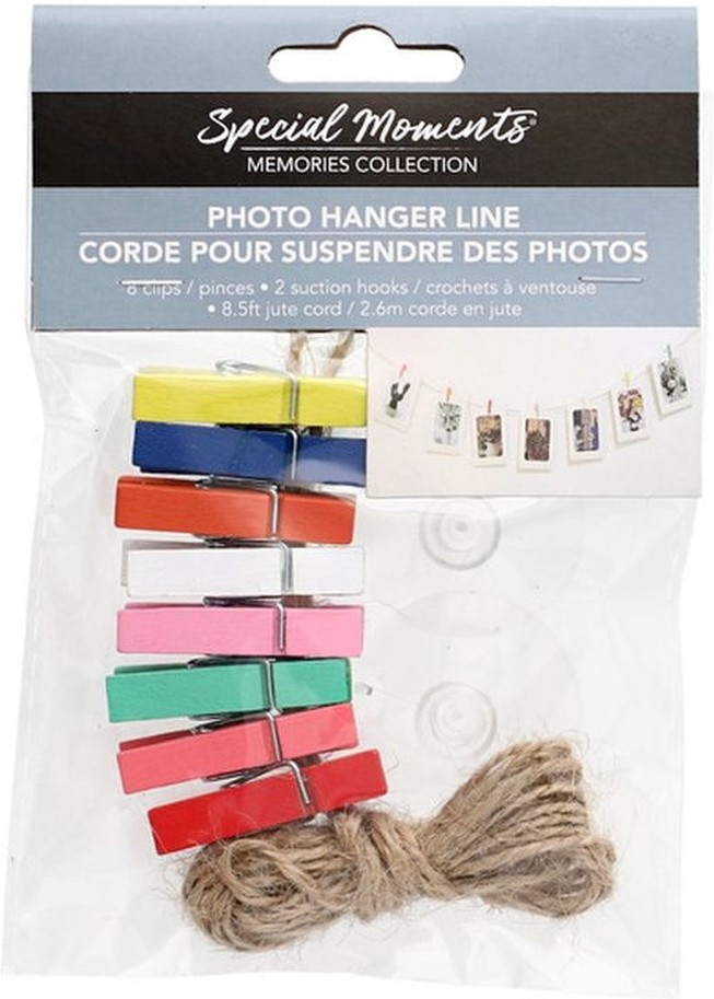 Twine With Clothes Pins