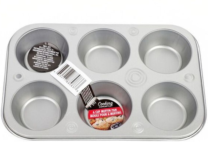 Six Cup Muffin Pan
