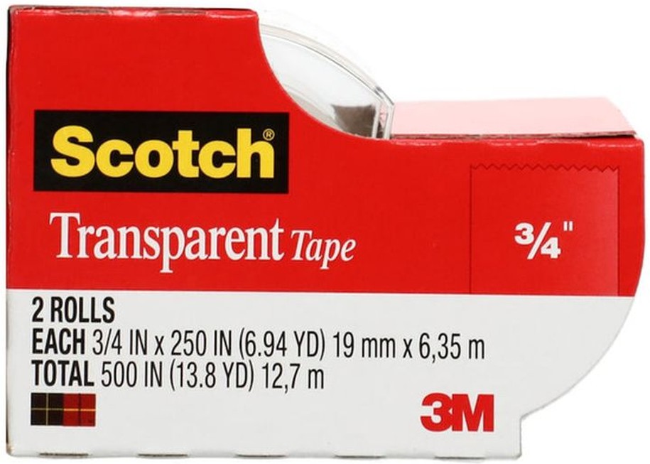 Transparent Tape 3/4" x 6.94 yd