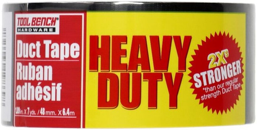 Heavy Duty Black Duct Tape - 1.89" x 15'
