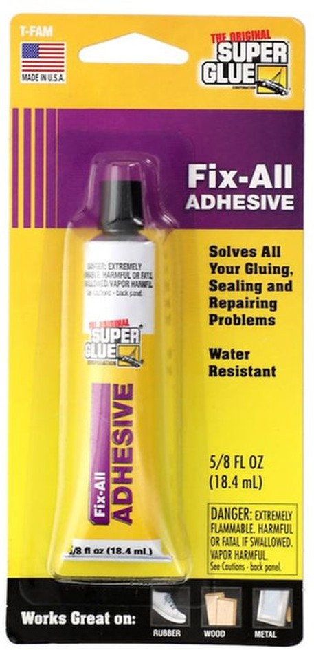 Fix All Super Glue Adhesive