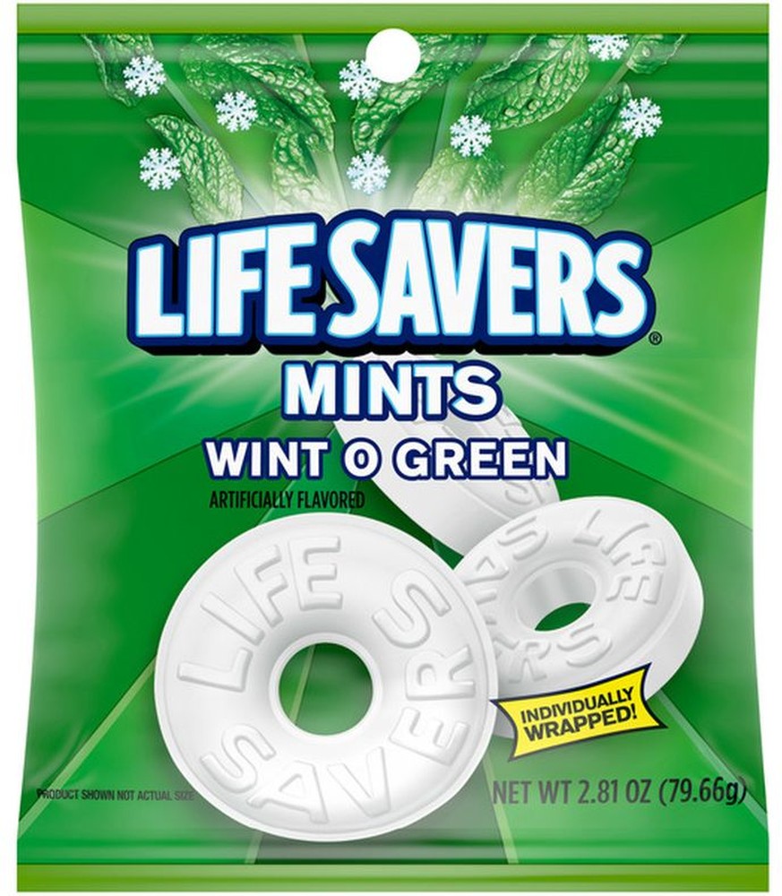 WintOGreen Breath Mints Hard Candy