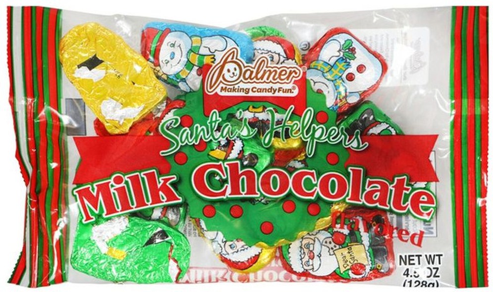 Santa's Helpers Milk Chocolate Flavored Candy