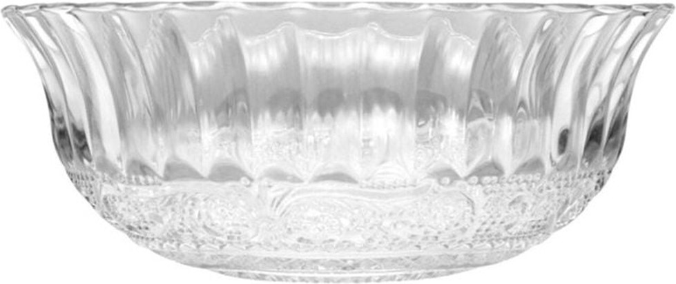 Glass Bowl With Art Deco Detail