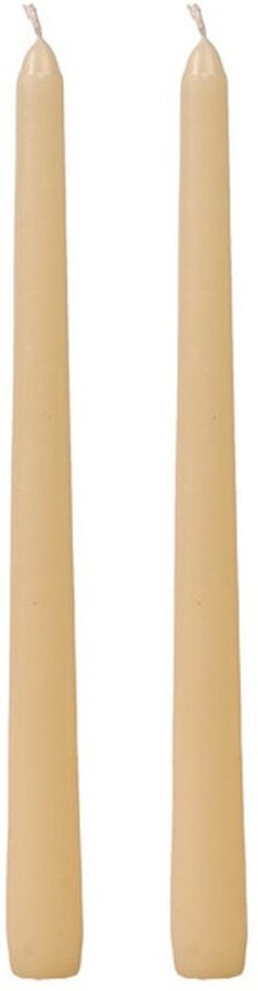 10" Ivory Color Unscented Multi-Purpose Taper Candles