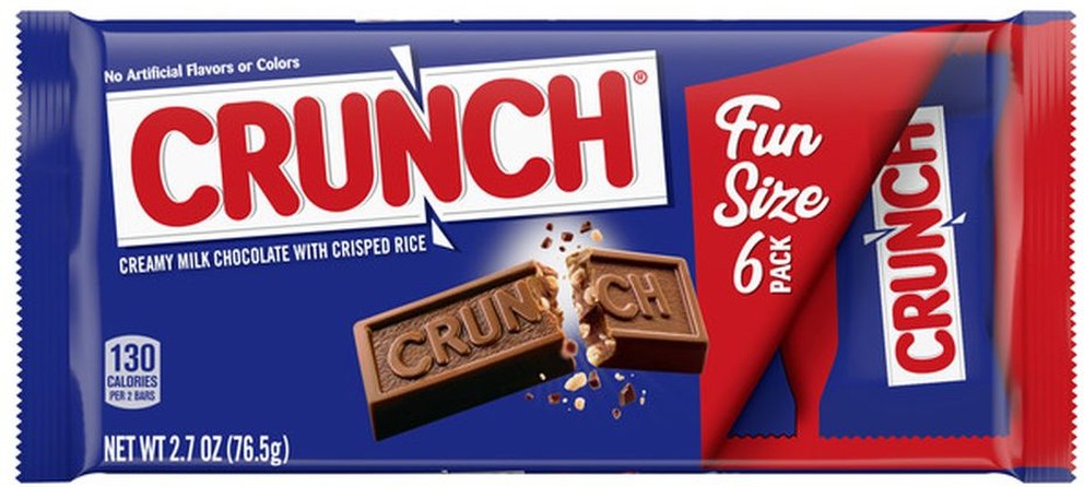 100% Milk Chocolate Fun Size Candy Bars, Individually Wrapped Share Packs of 6