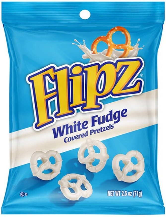White Fudge Covered Pretzels
