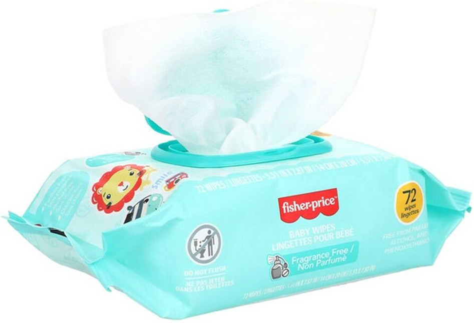 Fisher-Price Fragrance-Free Baby Wipes